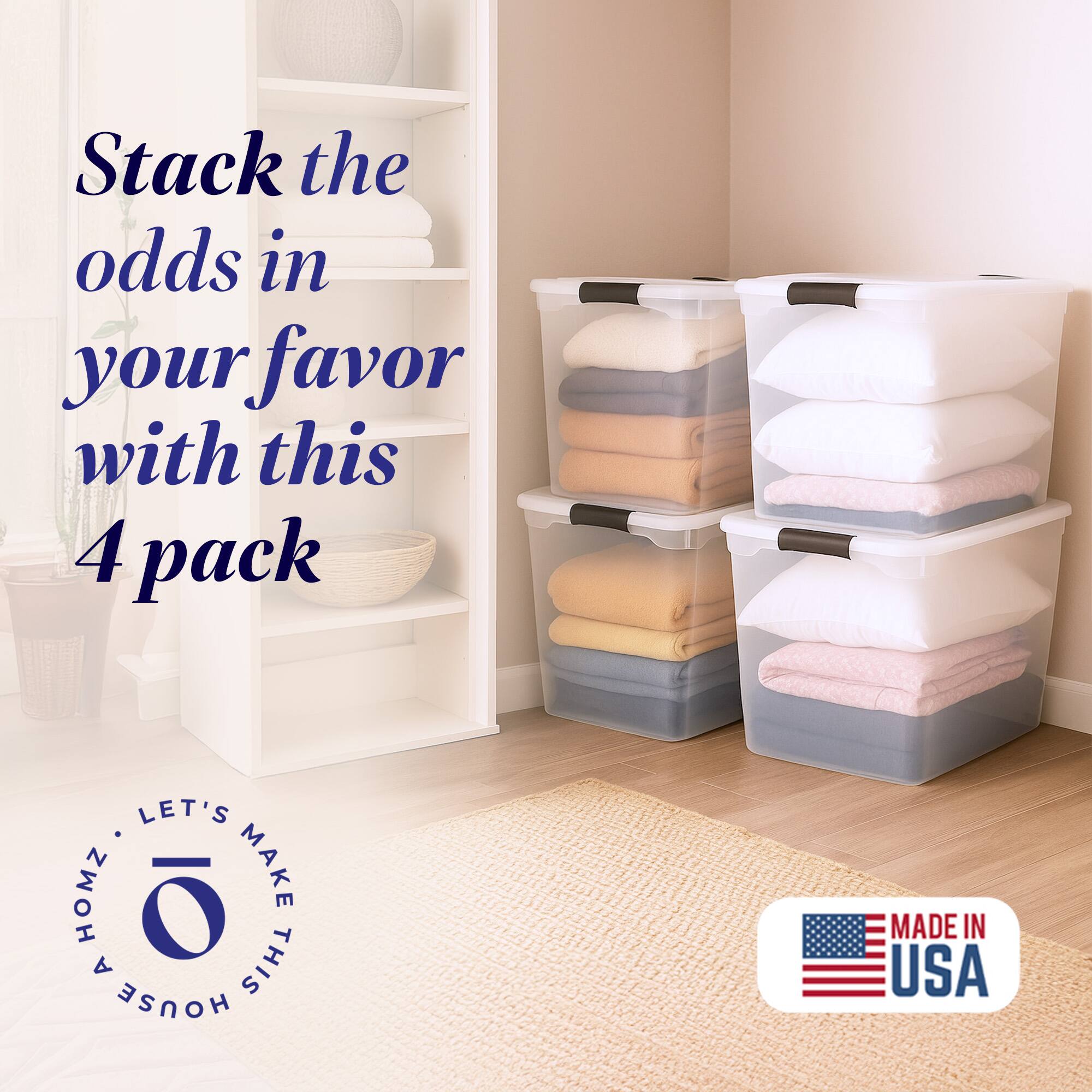 Stack the odds in your favor with this 4 pack

LET'S MAKE THIS HOUSE

MADE IN USA