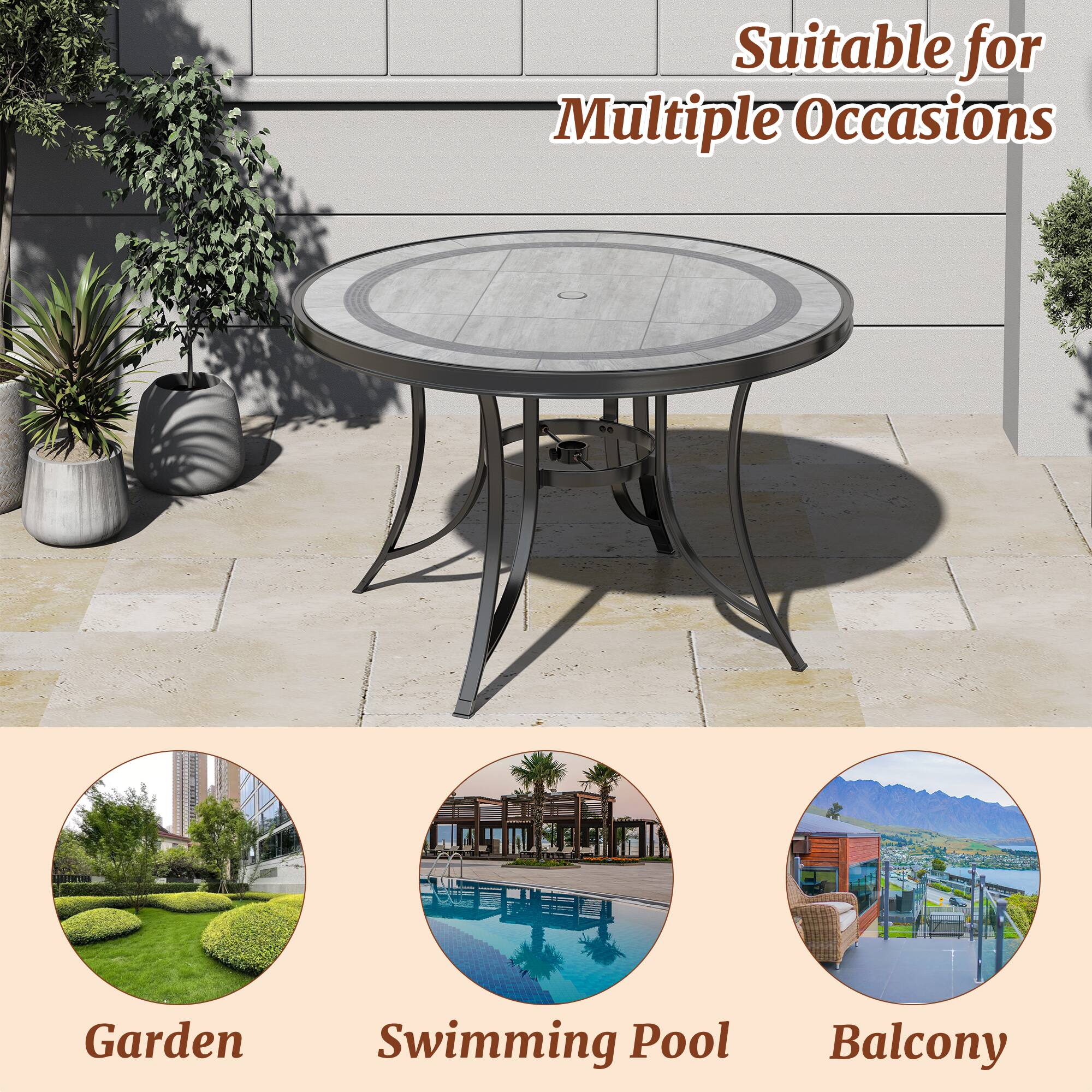 Suitable for Multiple Occasions

- Garden
- Swimming Pool
- Balcony
