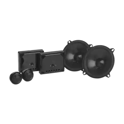 Front. Infinity - INFINITY REF507CF 5-1/4” Two-way component system w/crossover - Black.