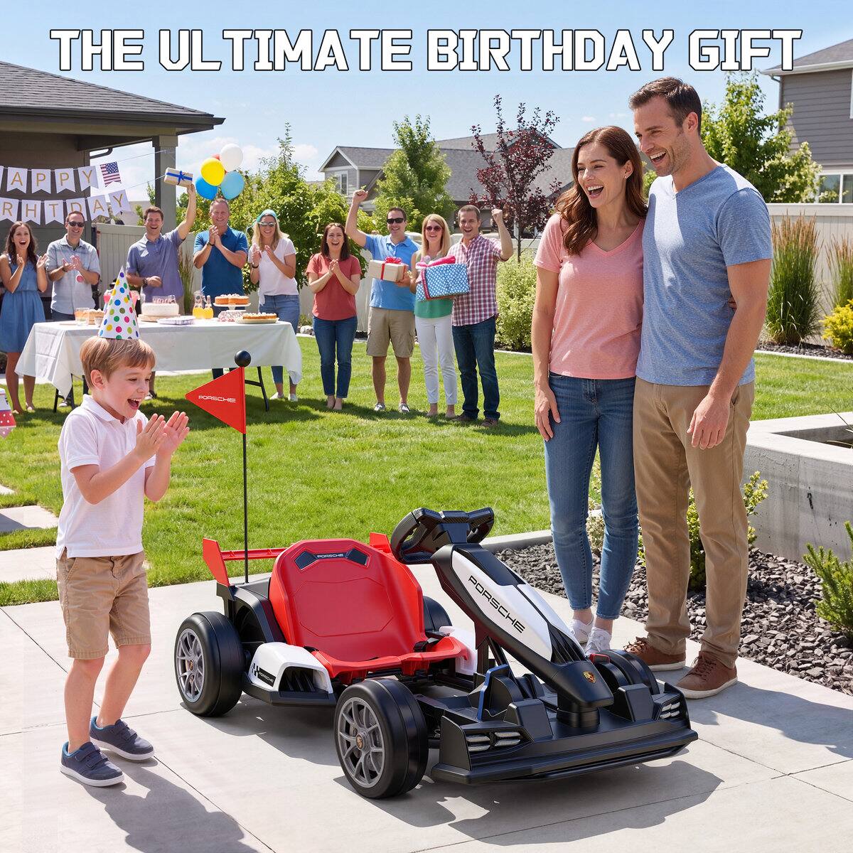 THE ULTIMATE BIRTHDAY GIFT

APPY BIRTHDAY

POPSICHE

PORSCHE