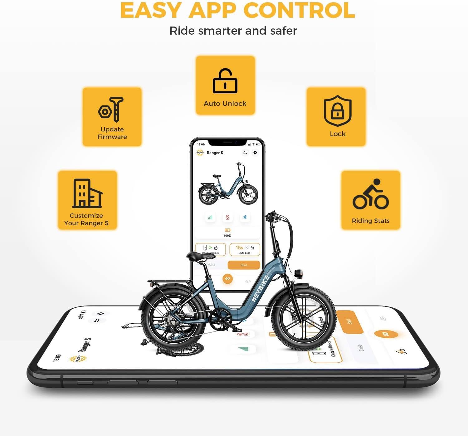 Easy App Control: Ride smarter and safer.

* Update Firmware
* Auto Unlock
* Lock Ranger
* Customize Your Ranger
* Riding Stats
* 100%
* 166
* 1809
* 7
* 2
* Ranger's Lock
* Ride smarter and safer.