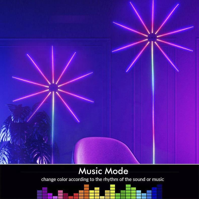 Music Mode change color according to the rhythm of the sound or music