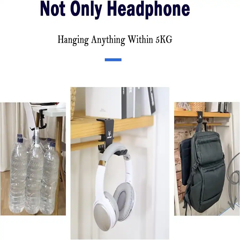 Not Only Headphone  
Hanging Anything Within 5KG