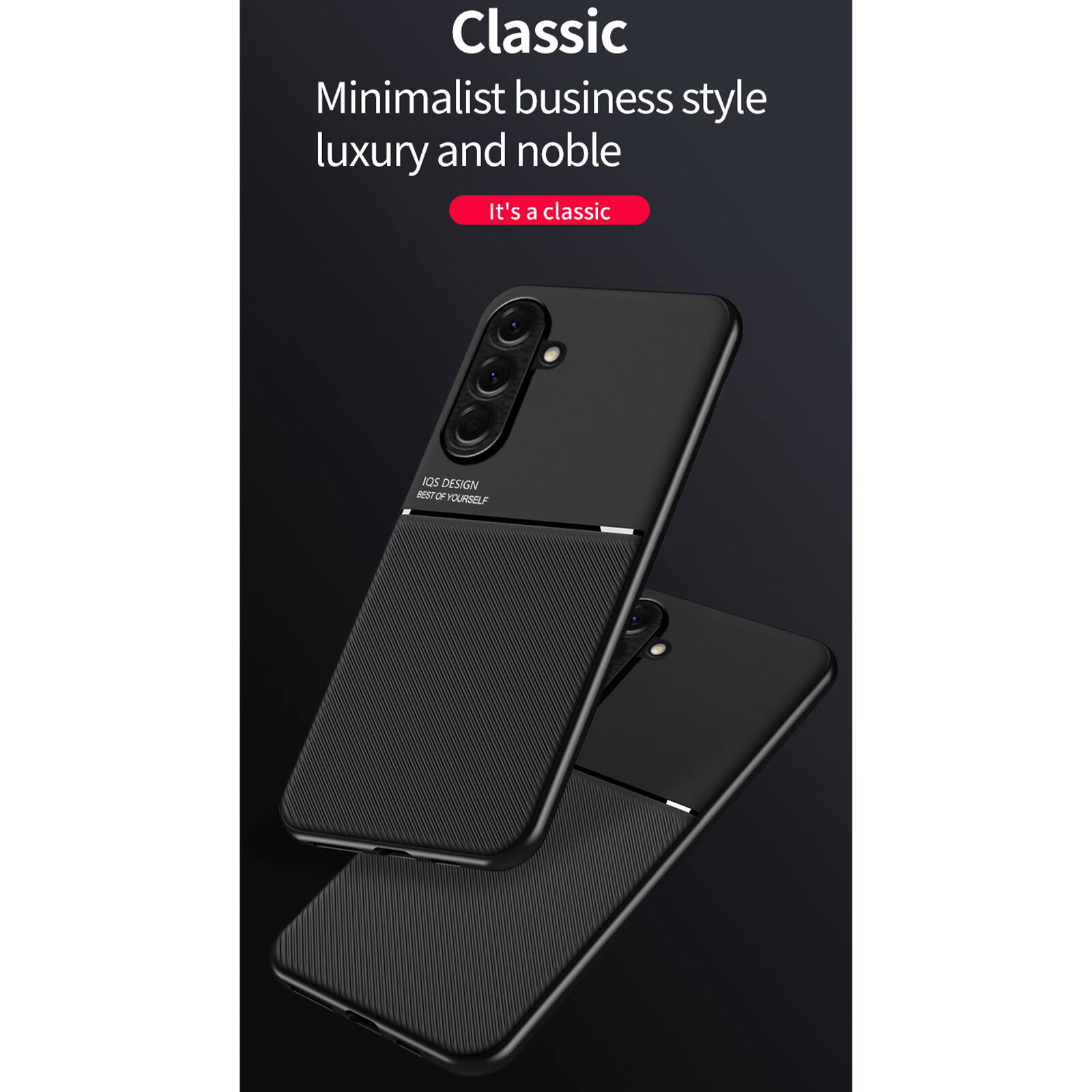 Classic  
Minimalist business style luxury and noble  
It's a classic  

IQS DESIGN  
BEST OF YOURSELF