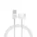 Front. Qixxronics - 6FT 30 Pin Cable for iPhone 4/4s, iPhone 3G/3Gs, iPad 3/2/ 1,iPod Classic iPod Touch iPod Nano USB 30 Pin Charger Cable - White.