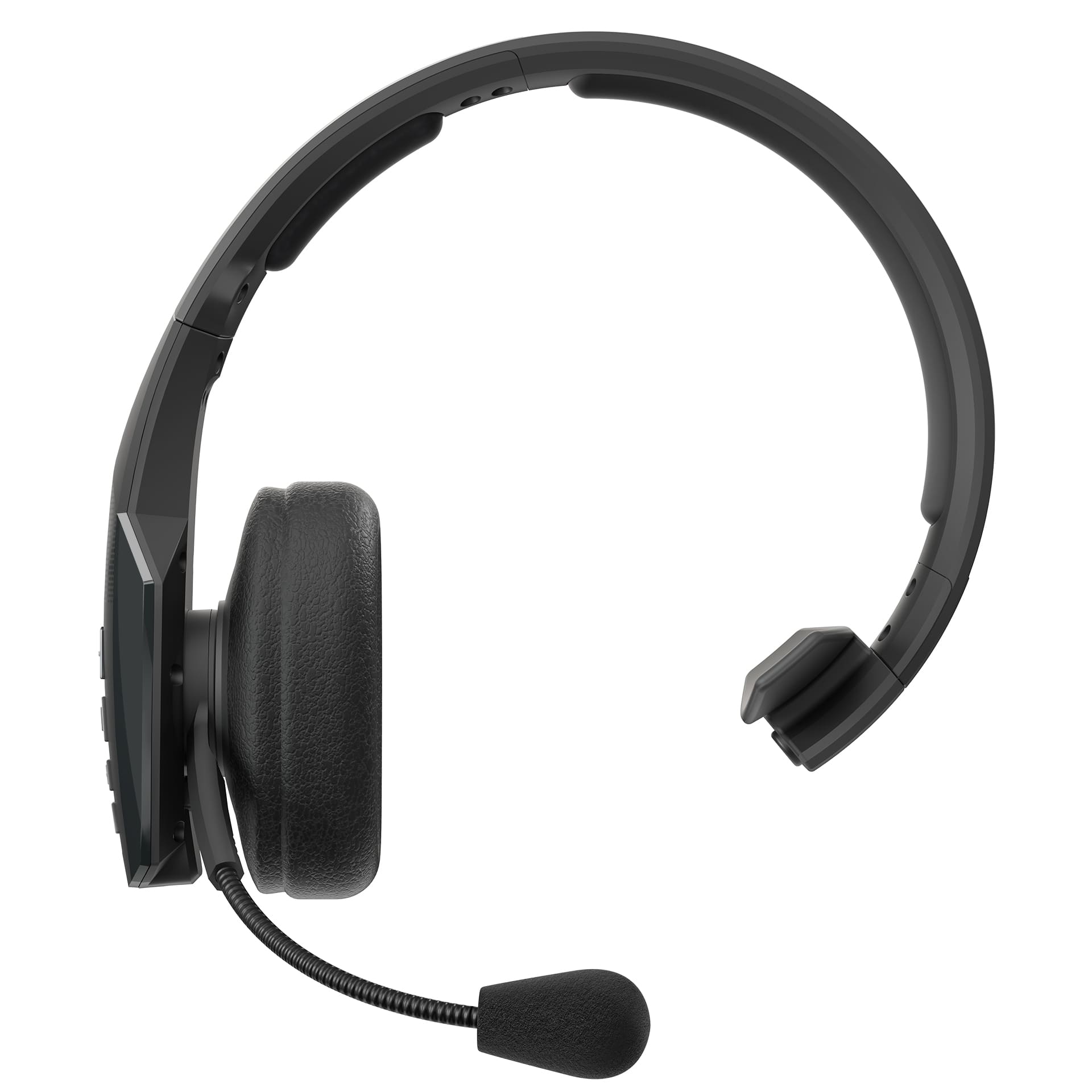 Angle. BlueParrott - B450-XT Wireless Bluetooth Mono Headset with 96% Noise-Cancelling Microphone and Padded Headband - Black.
