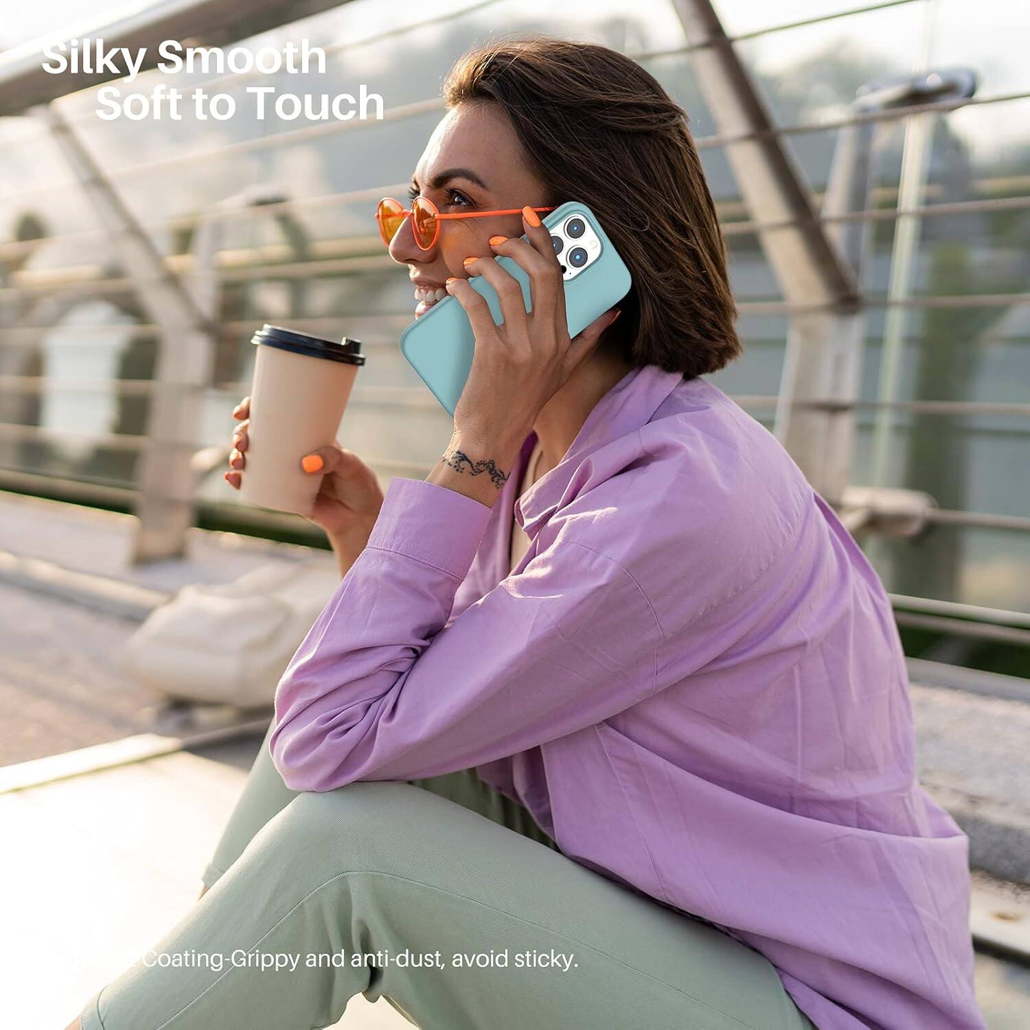 Silky Smooth Soft to Touch

Coating-Grippy and anti-dust, avoid sticky.