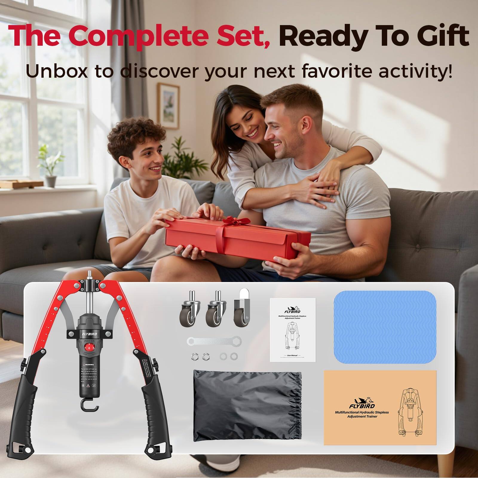 The Complete Set, Ready To Gift  
Unbox to discover your next favorite activity!