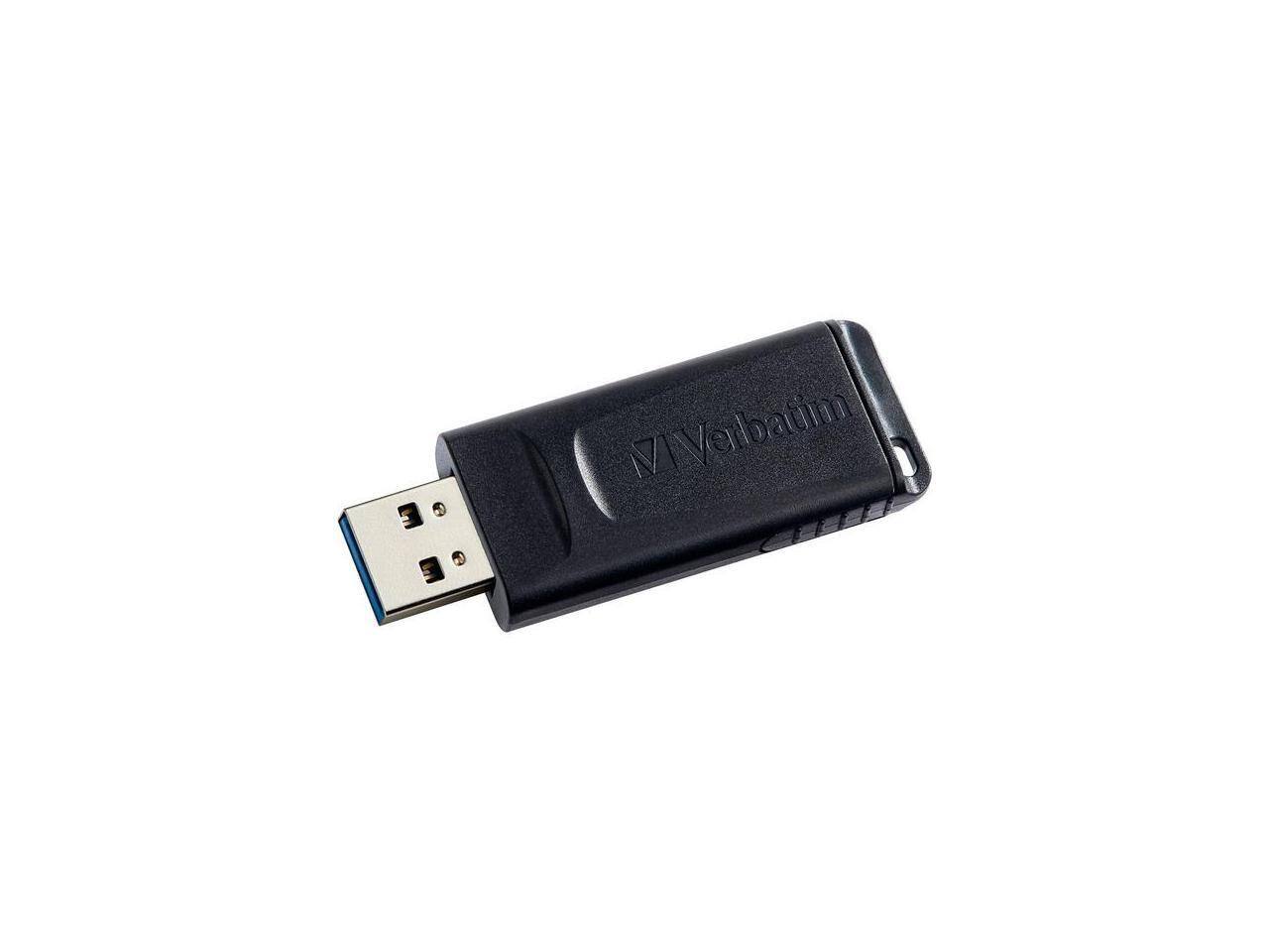 Alt View 10. Verbatim - Verbatim 64GB Store 'n' Go USB Flash Drive 10pk Black 70895 - Black.