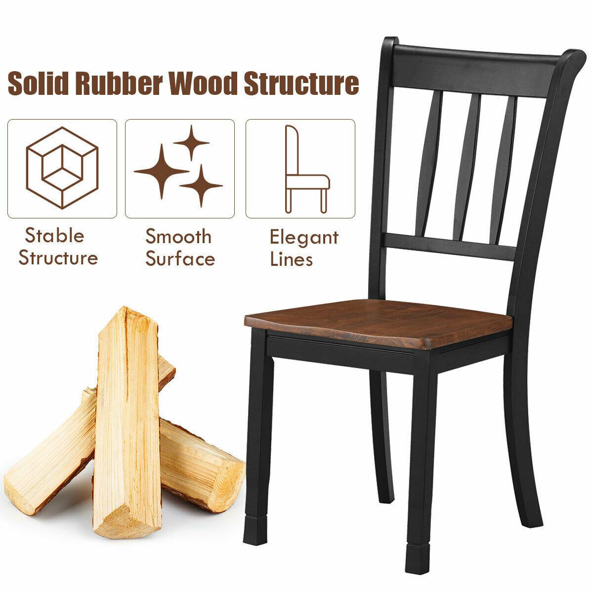 Solid Rubber Wood Structure

- Stable Structure
- Smooth Surface
- Elegant Lines
