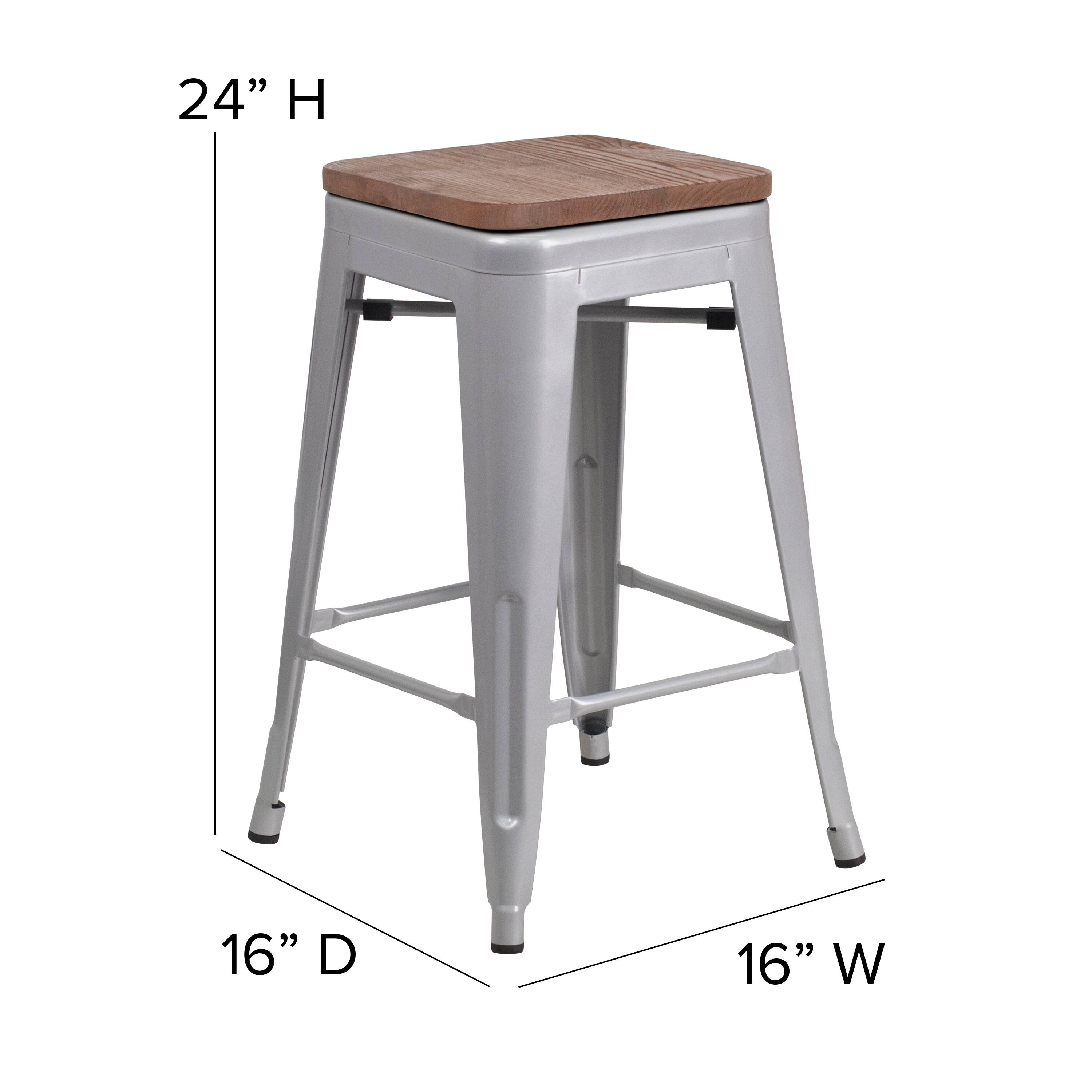 24" H  
16" D  
16" W