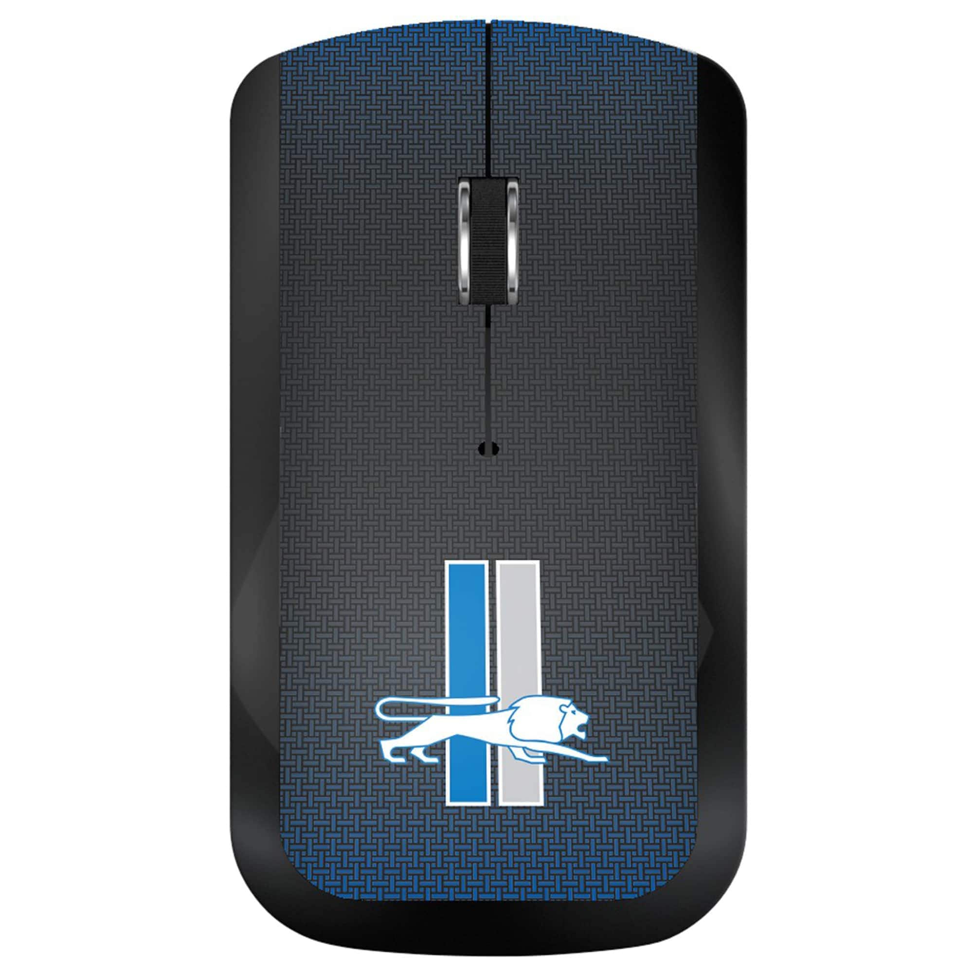 Keyscaper - Detroit Lions Wireless USB Computer Mouse - Wireless - Black