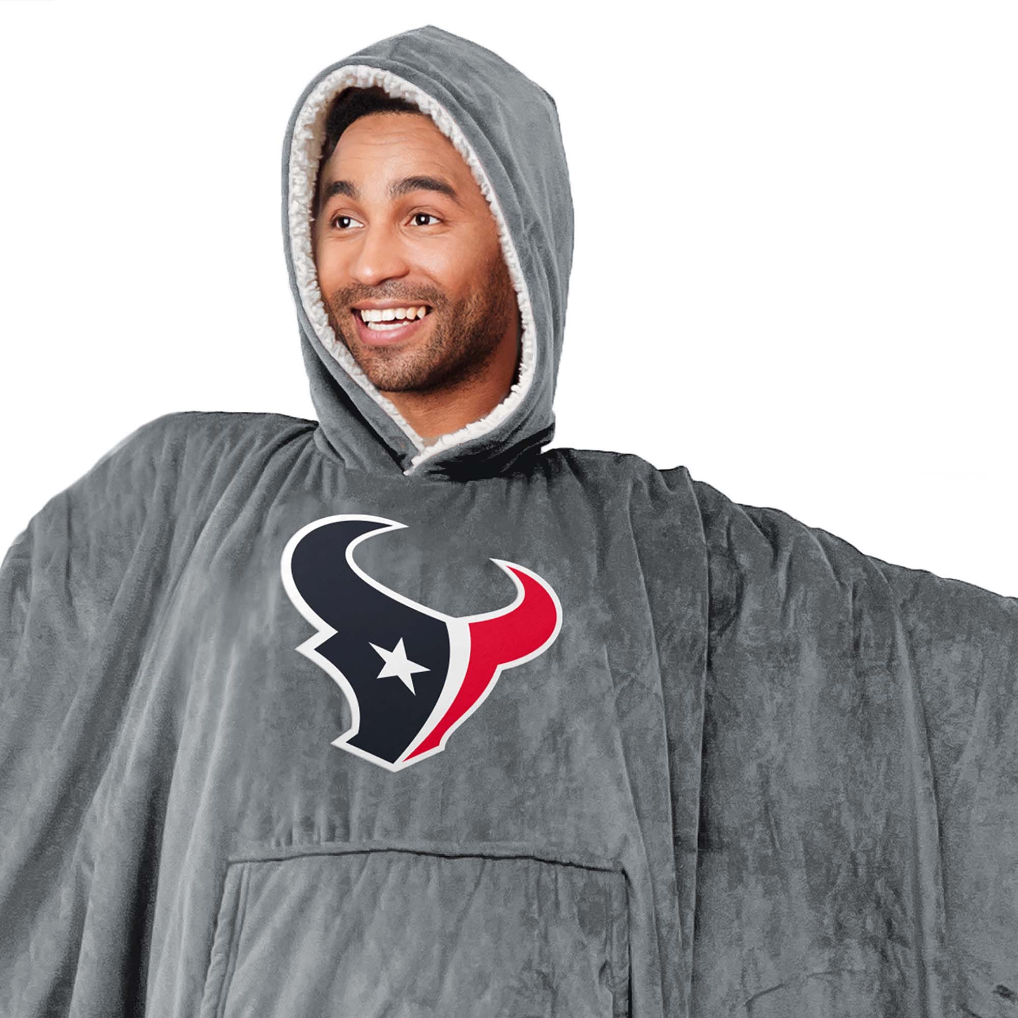 Alt View 1. Pegasus - 60- x 80- Team Color Hoodie Bloncho - Multicolor.