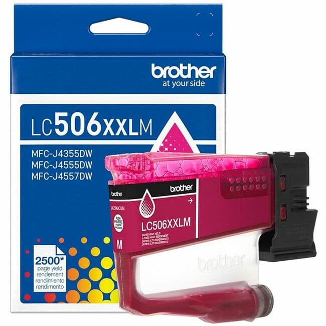 Brother - Original Super High (XXL Series) Yield Inkjet Ink Cartridge - 1 Each - 2500 Pages - Magenta