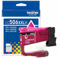 brother at your side
LC 506XXLM MFC-J4355DW MFC-J4555DW MFC-J4557DW brother
2500* page yield rendement rendimiento rendimento
LCSOSOLM PUCK POLSSEZ MISION LC506XXLM M brother