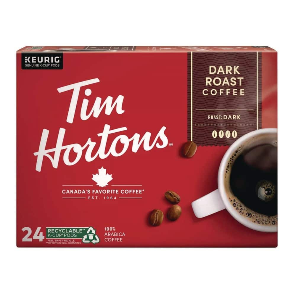Tim Hortons - K-Cup Pods - Dark Roast (24/Box)