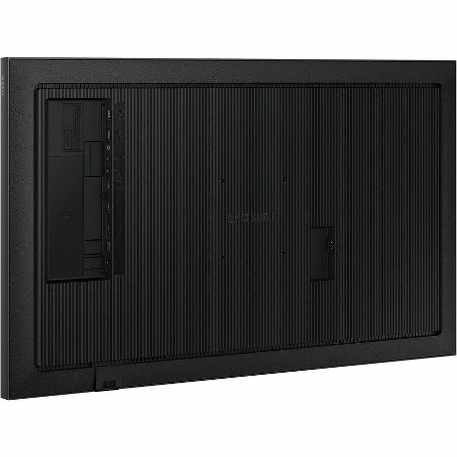 Alt View 5. Samsung - Samsung QM32C Digital Signage Display - 32" LCD - Vertical Alignment (VA) - 24 Hours/7 Days Operation - 1920 x 1080 - Black.