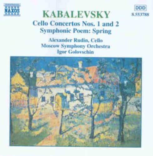Alexander Rudin - Cello Concertos & Spring  - COMPACT DISCS
