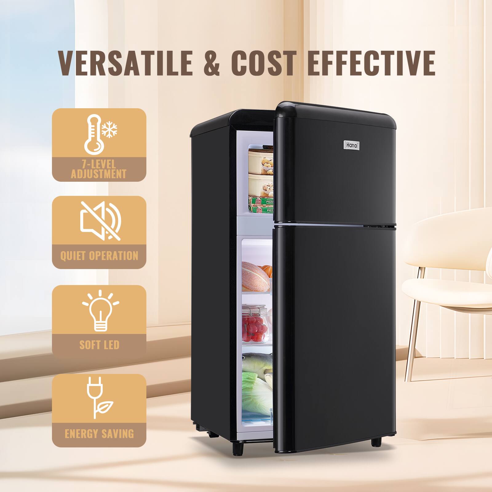 VERSATILE & COST EFFECTIVE

- 7-LEVEL ADJUSTMENT
- QUIET OPERATION
- SOFT LED
- ENERGY SAVING