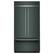 Front. KitchenAid - 24.2 Cu. Ft. Built-In French Door Bottom Mount Refrigerator - Juniper.