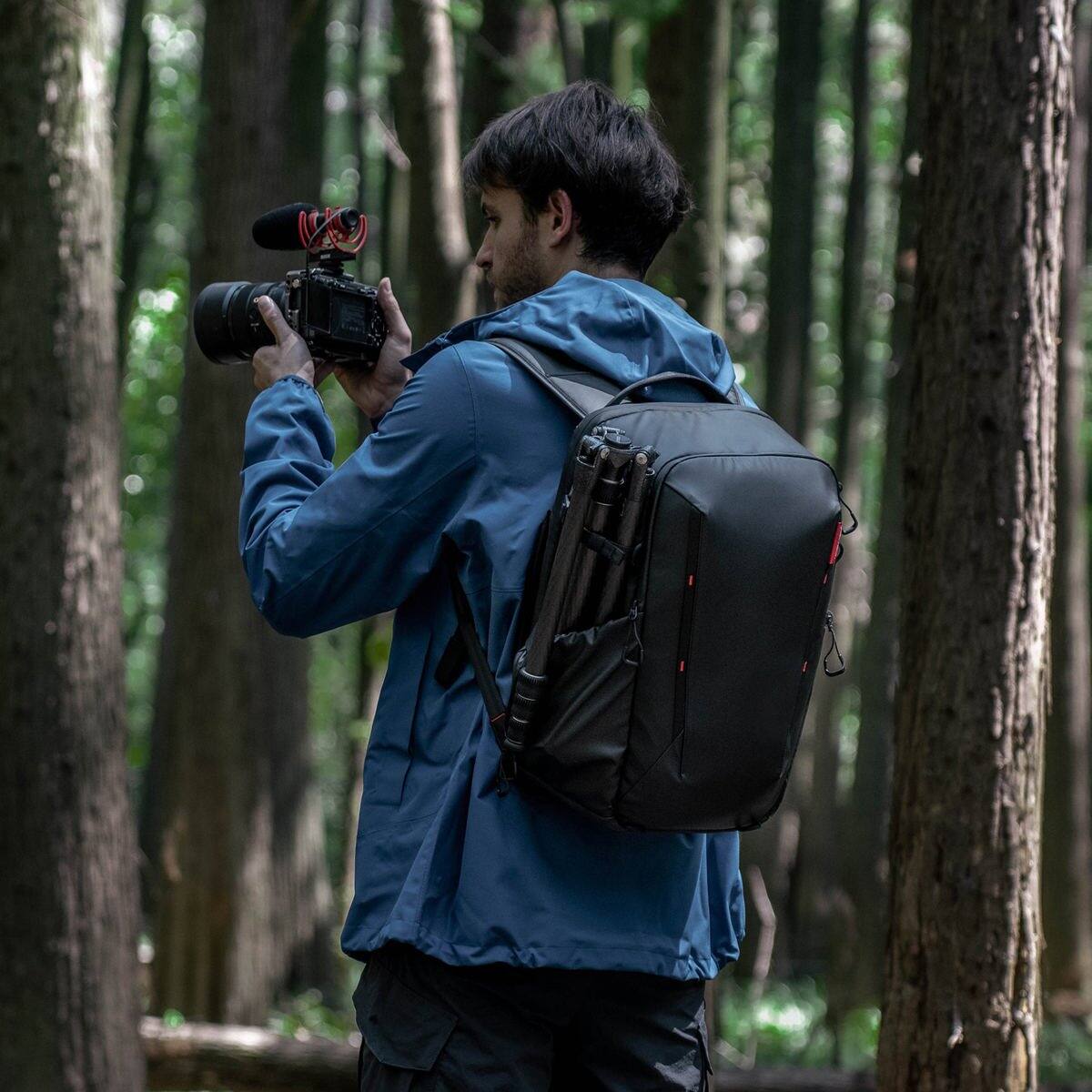Alt View 7. PGYTECH - PGYTECH OneMo Lite Backpack, 22L, Twilight Black.