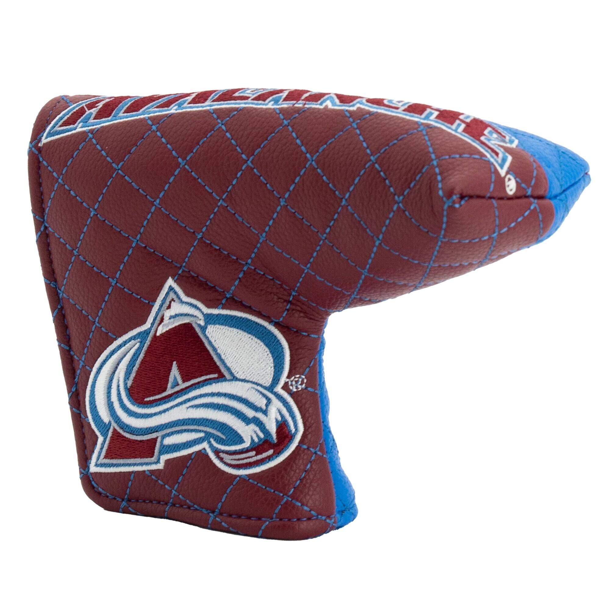 Alt View 2. Team Golf - Colorado Avalanche Quilted Blade Putter Cover - Multicolor.