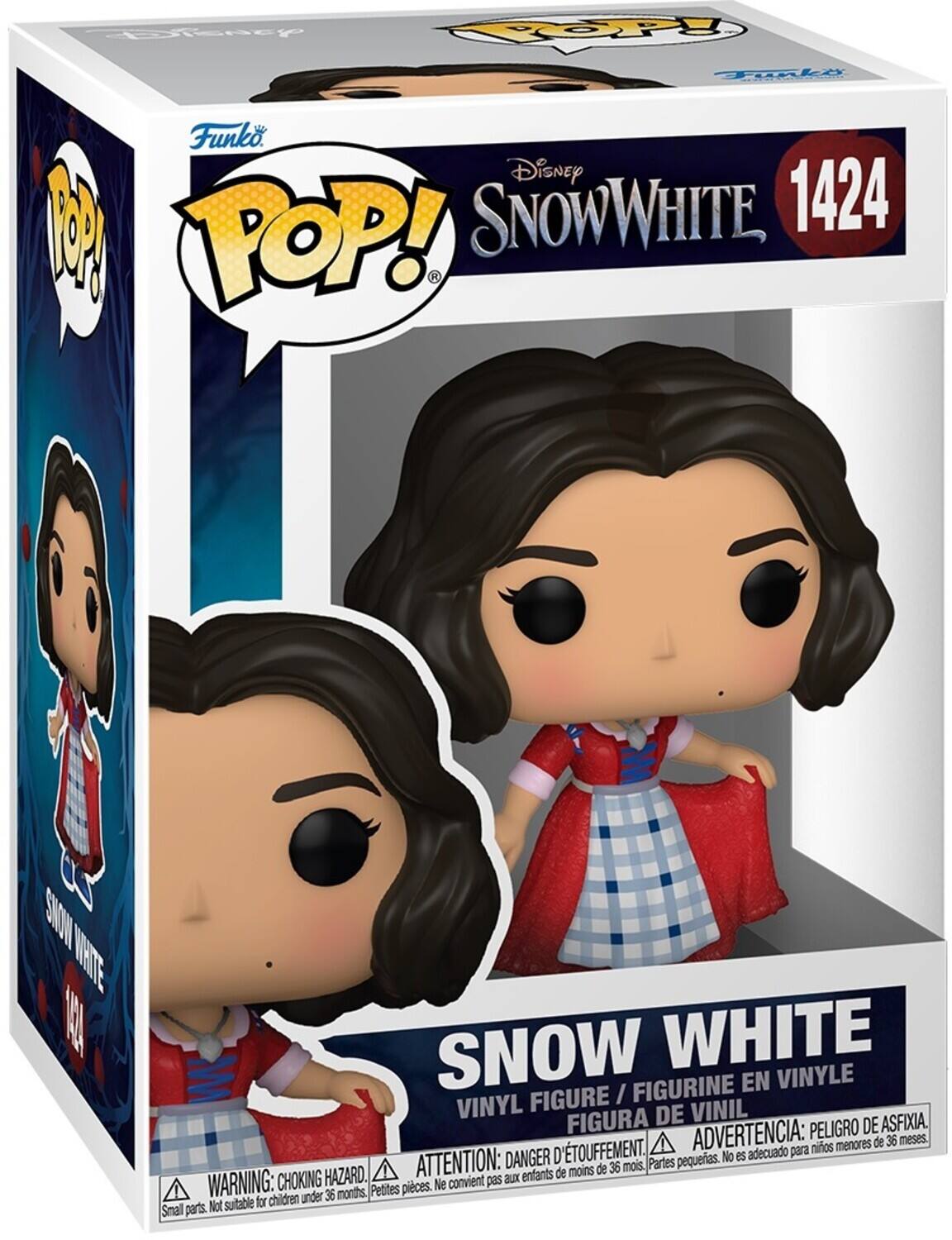 Coreary FOP FClA Funko. Disney ( SNOWWHITE 1424 POP! R SION LNALE W SNOW WHITE FIGURINE EN VINYLE FIGURE / VINYL DE VINIL FIGURA ADVERTENCIA: PELIGRO DE ASFIXIA, menores de 36 meses. TOUFFEMENT. adecuado para nios ATTENTION: DANGER D Partes pequeas. No es de moins de 36 mois. WARNING: CHOKING HAZARD. convient pas aux entants Petites pieces. Ne for children under 36 months Snall parts. Not suitable