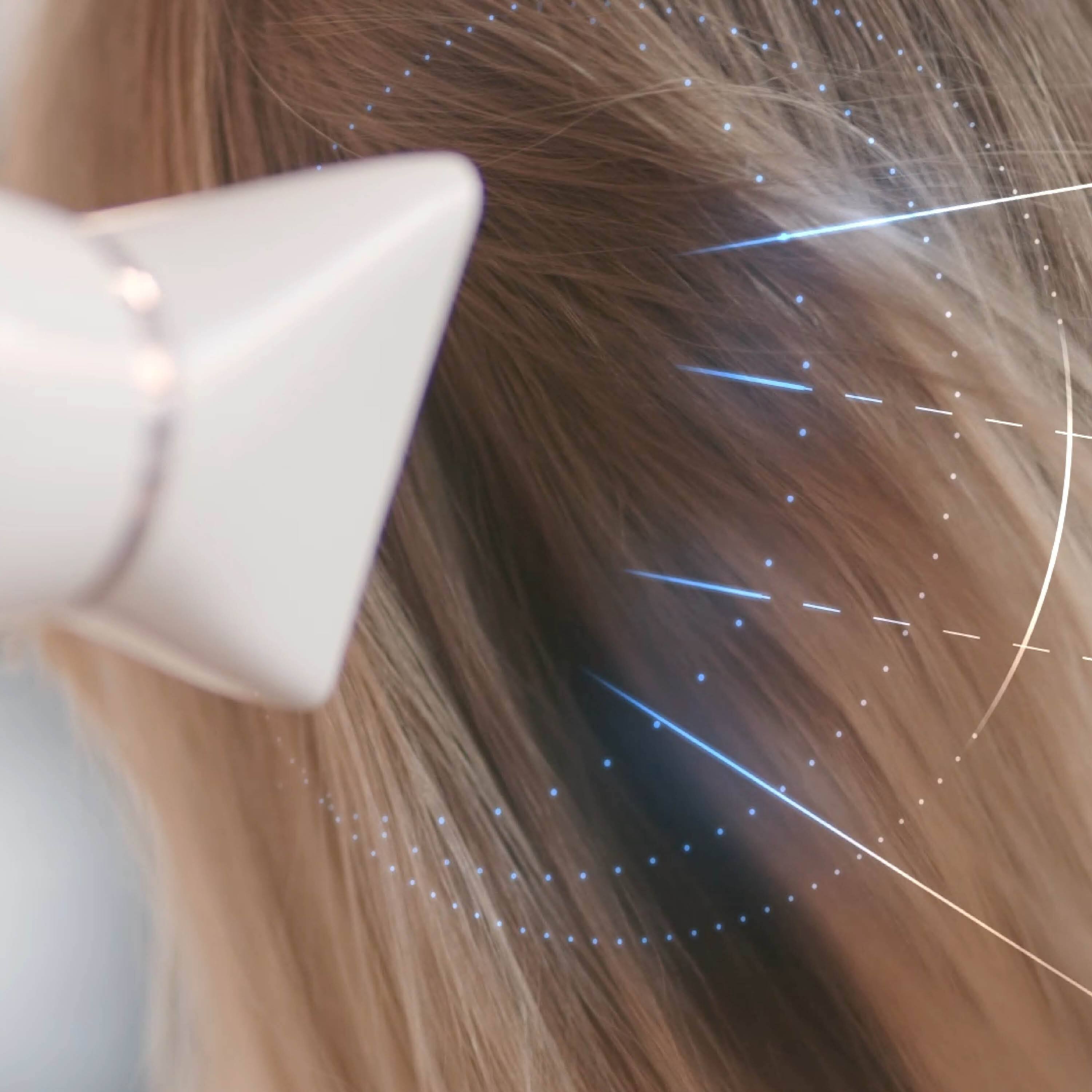 Back. T3 - T3 AireLuxe Professional Hair Dryer and Brush Set - White.