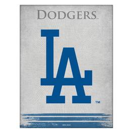 Holland Bar Stool Co. - Los Angeles Dodgers 15" x 20" Splash Canvas Wall Art - Multicolor