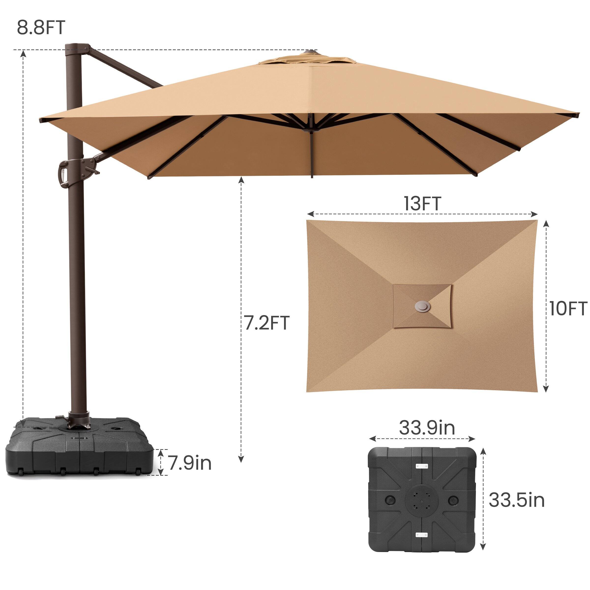 8.8FT  
13FT  
7.2FT  
10FT  
33.9in  
7.9in  
33.5in