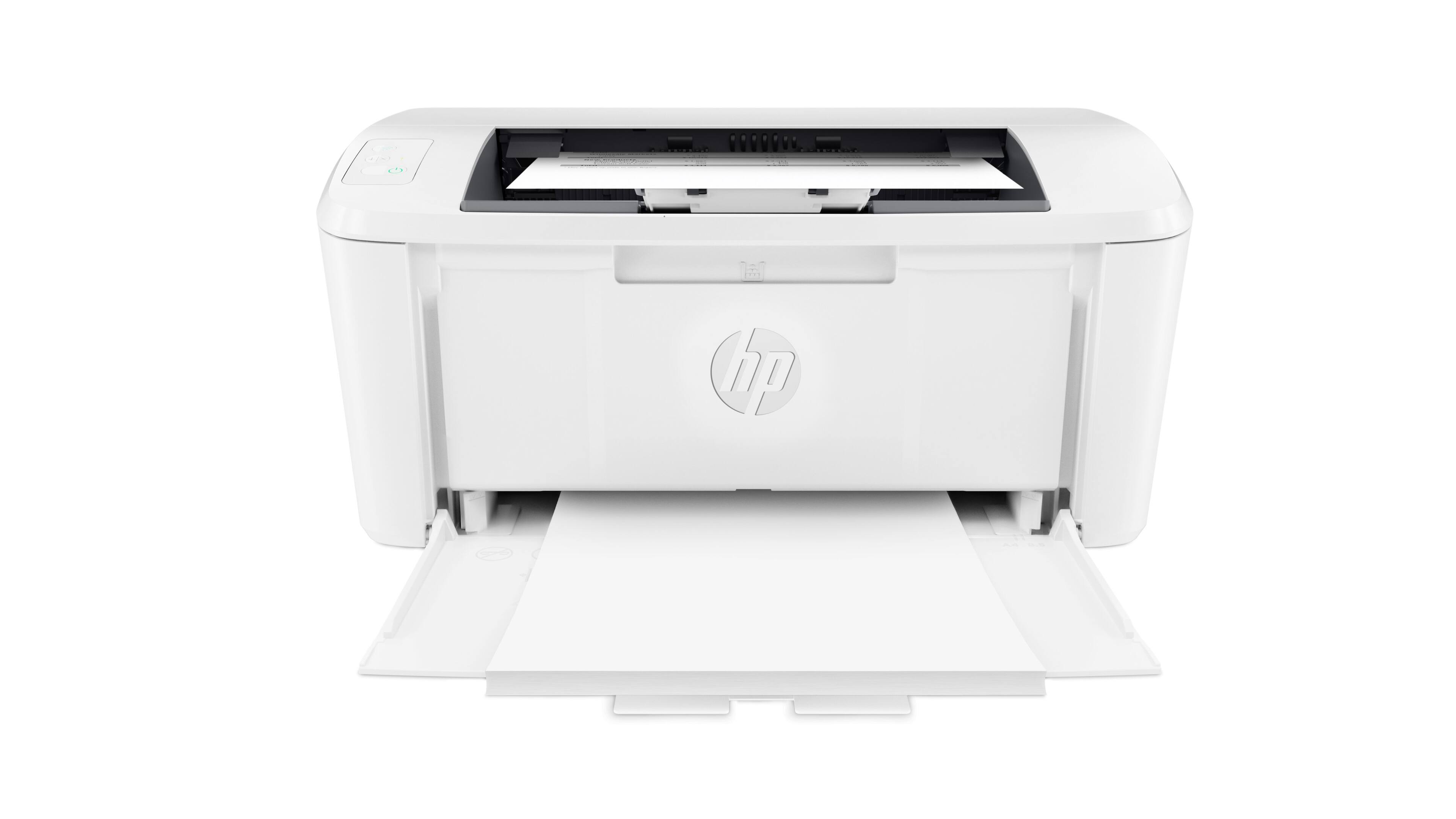 Alt View 11. HP - LaserJet M110we Wireless Black and White Laser Printer with 6 months of Instant Ink included with HP+ - White.
