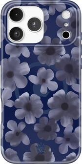 Front. VELVET CAVIAR - MagSafe Case for Apple iPhone 17 Pro Max - Midnight Blossom.