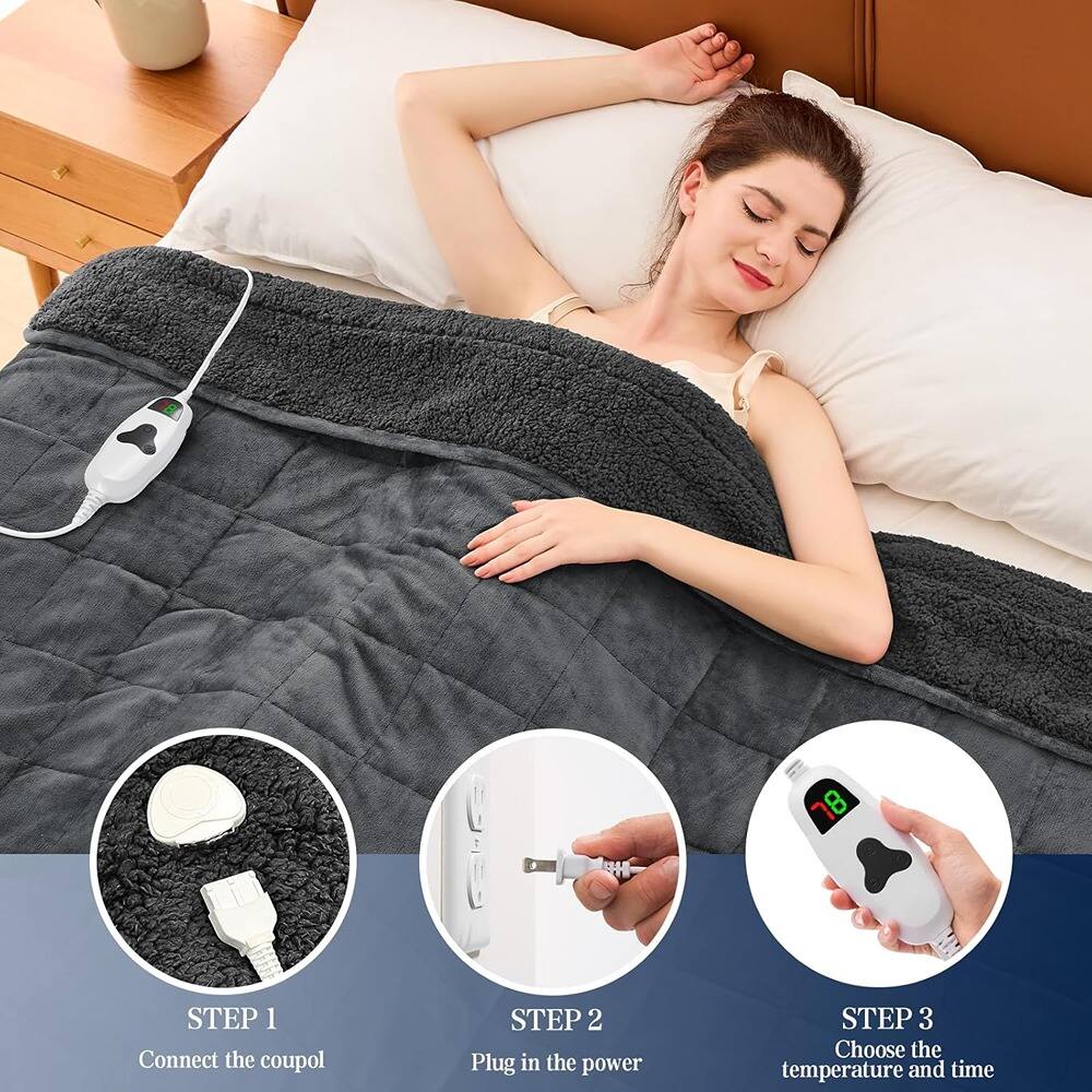 Sure, here is the corrected and grouped text:

---

**8 STEP 1**  
Connect the coupol

**STEP 2**  
Plug in the power

**STEP 3**  
Choose the temperature and time

---