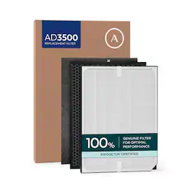 AIR Doctor - Genuine AirDoctor AD3000/3500 1-Year Replacement Filter Combo Pack - Black