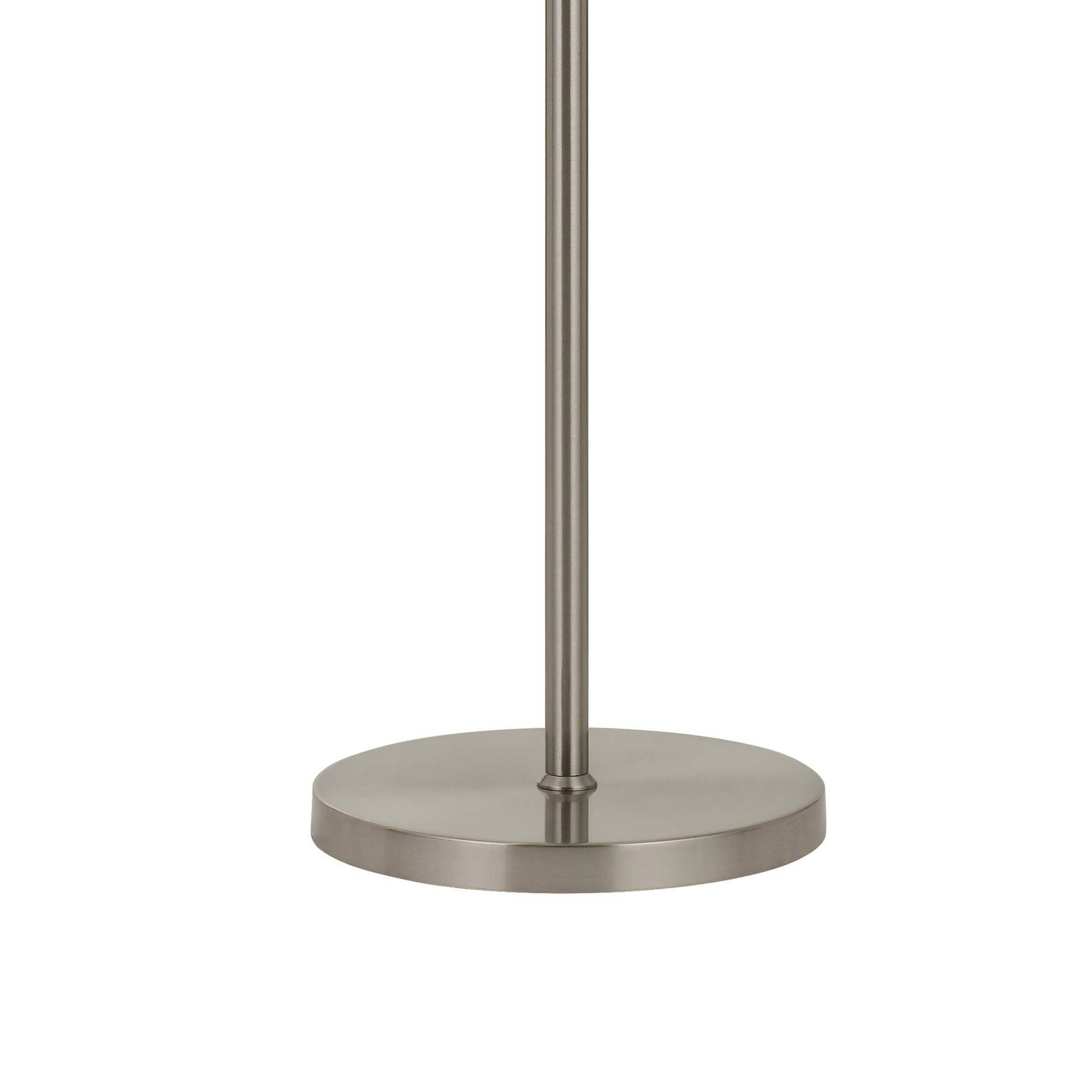 Back. Manhattan Lane - 10W LED Adjustable Metal Floor Lamp with Swing Arm, Chrome.