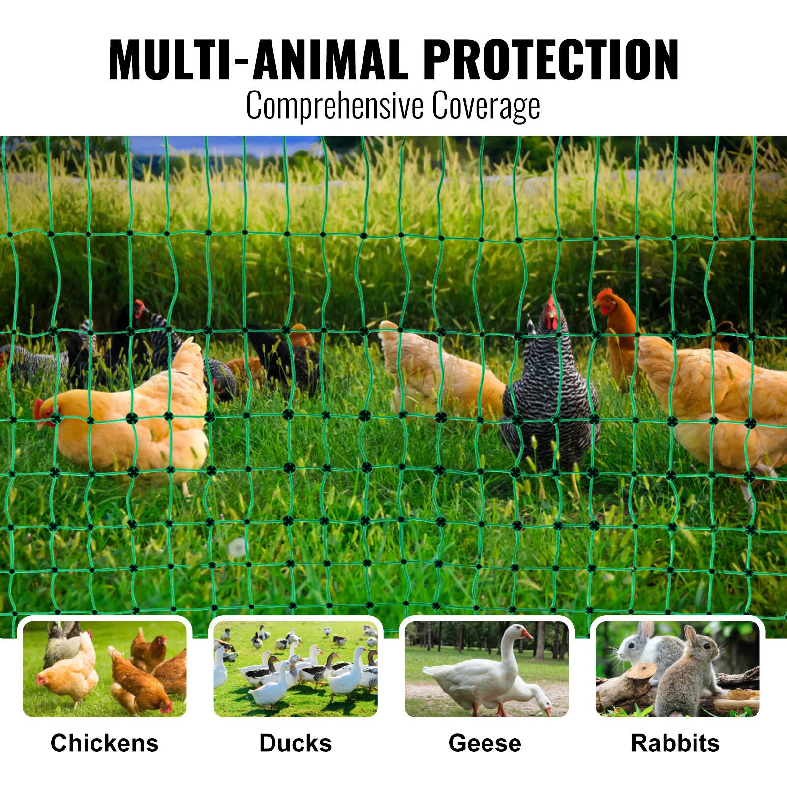 MULTI-ANIMAL PROTECTION  
Comprehensive Coverage  

Chickens  
Ducks  
Geese  
Rabbits