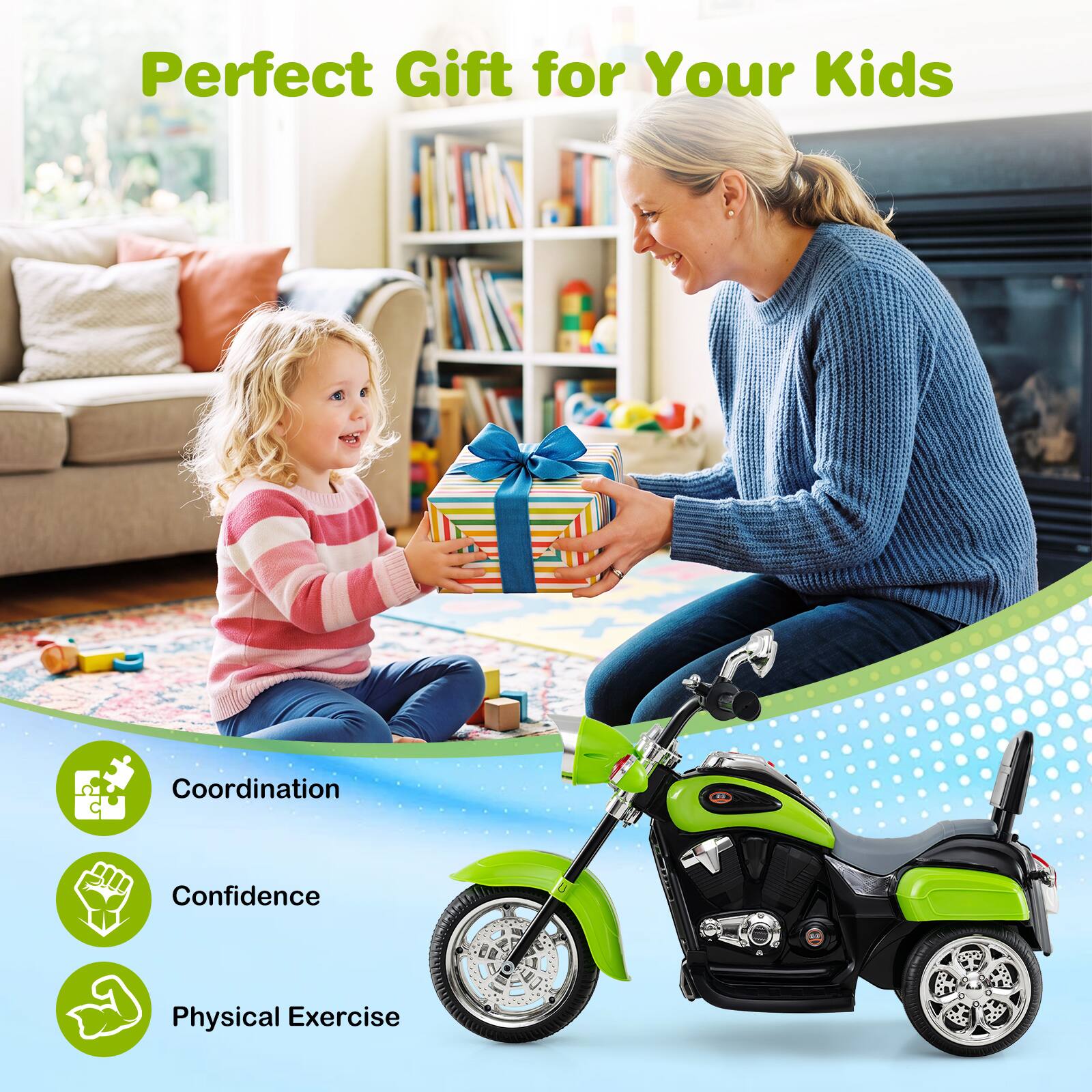 Perfect Gift for Your Kids

Coordination

Confidence

Physical Exercise