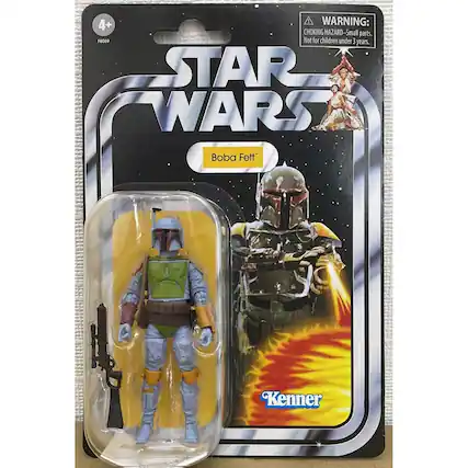 4+ WARNING: CHOKING HAZARD - Small parts. Not for children under 3 years.
STAR WARS
Boba Fett
Kenner