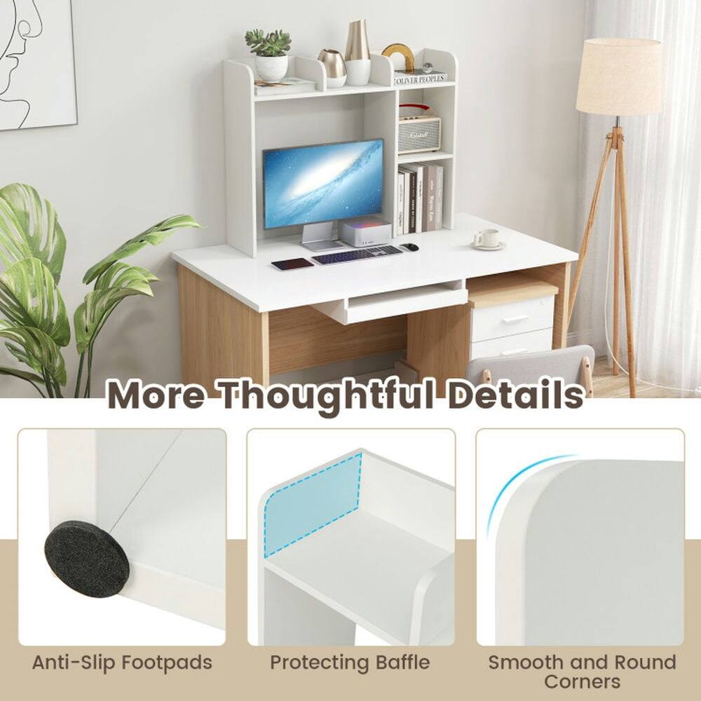 More Thoughtful Details  
Anti-Slip Footpads  
Protecting Baffle  
Smooth and Round Corners