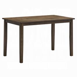 Manhattan Lane - Dexy Dining Table, 47 Inch Rectangular Top, Farmhouse - Walnut Brown