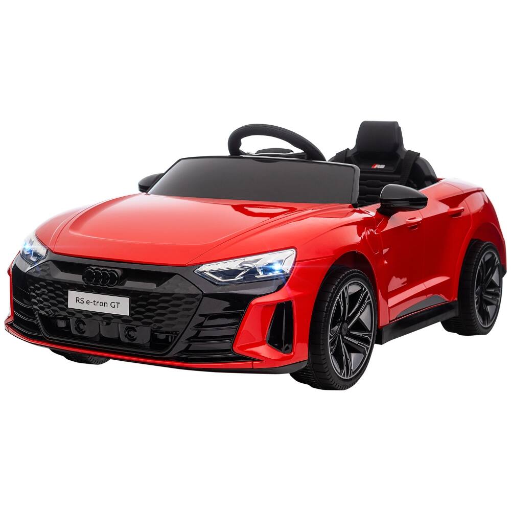Alt View 6. Ropilly - Ropilly 12V Licensed Audi RS E-tron GT Ride On Car Red Electric Car for Kids with Remote Control.