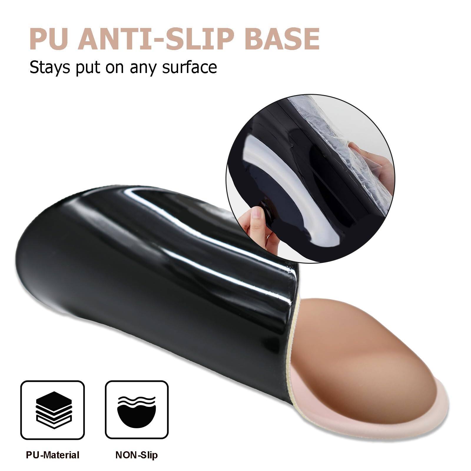 PU ANTI-SLIP BASE  
Stays put on any surface  

PU-Material  
NON-Slip