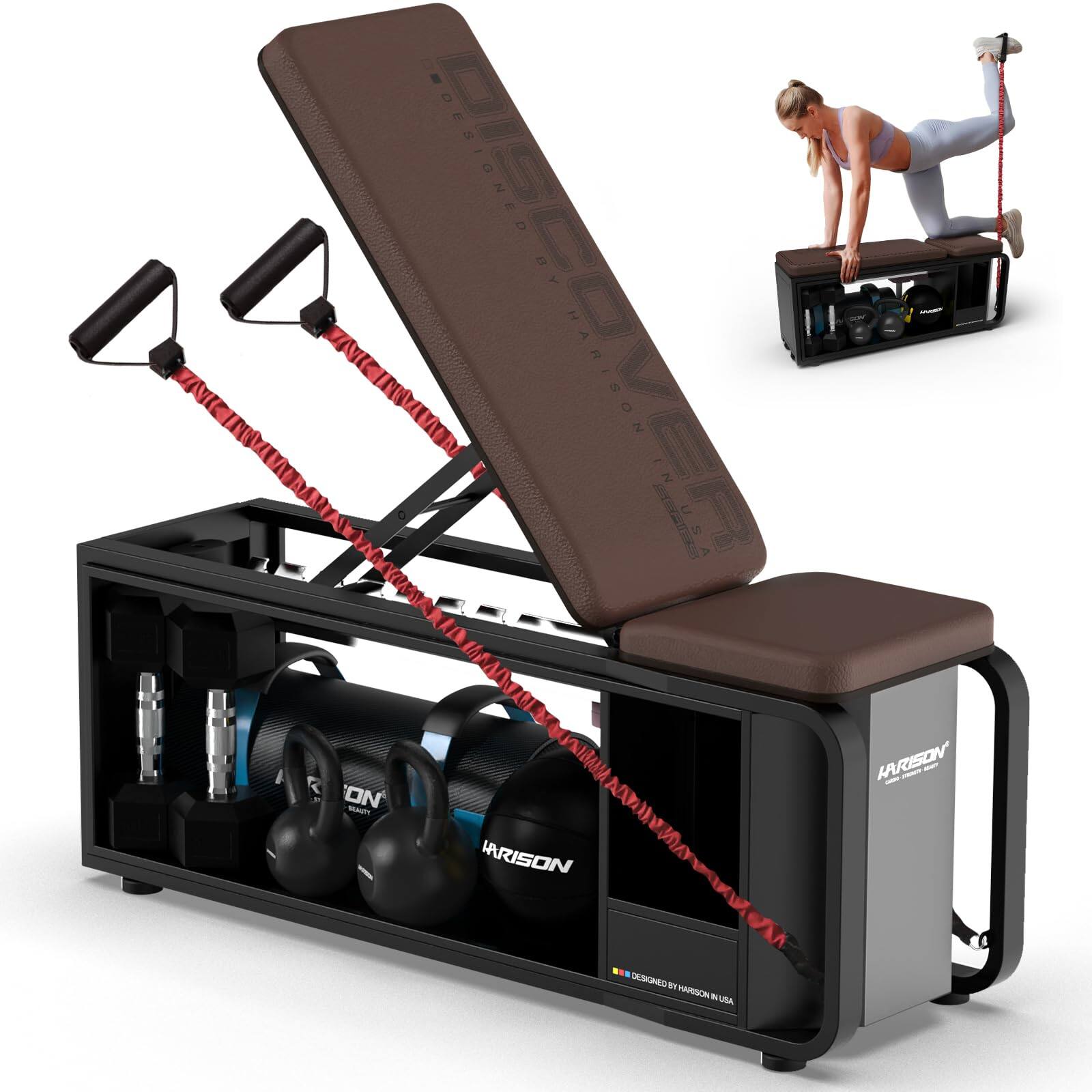 DESIGNED BY HARRISON
MADE IN USA