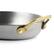 Alt View 5. Martha Stewart - Martha Stewart 6 Piece Mini Vintage Oval Au Gratin Pan Set with Brass Handle - Silver and Gold.