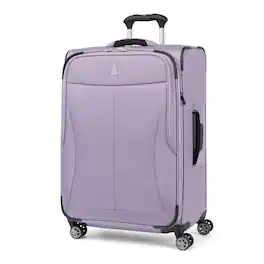 Travelpro - Walkabout 6 Softside Expandable 25" Medium Checked Spinner Luggage - Metallic Violet