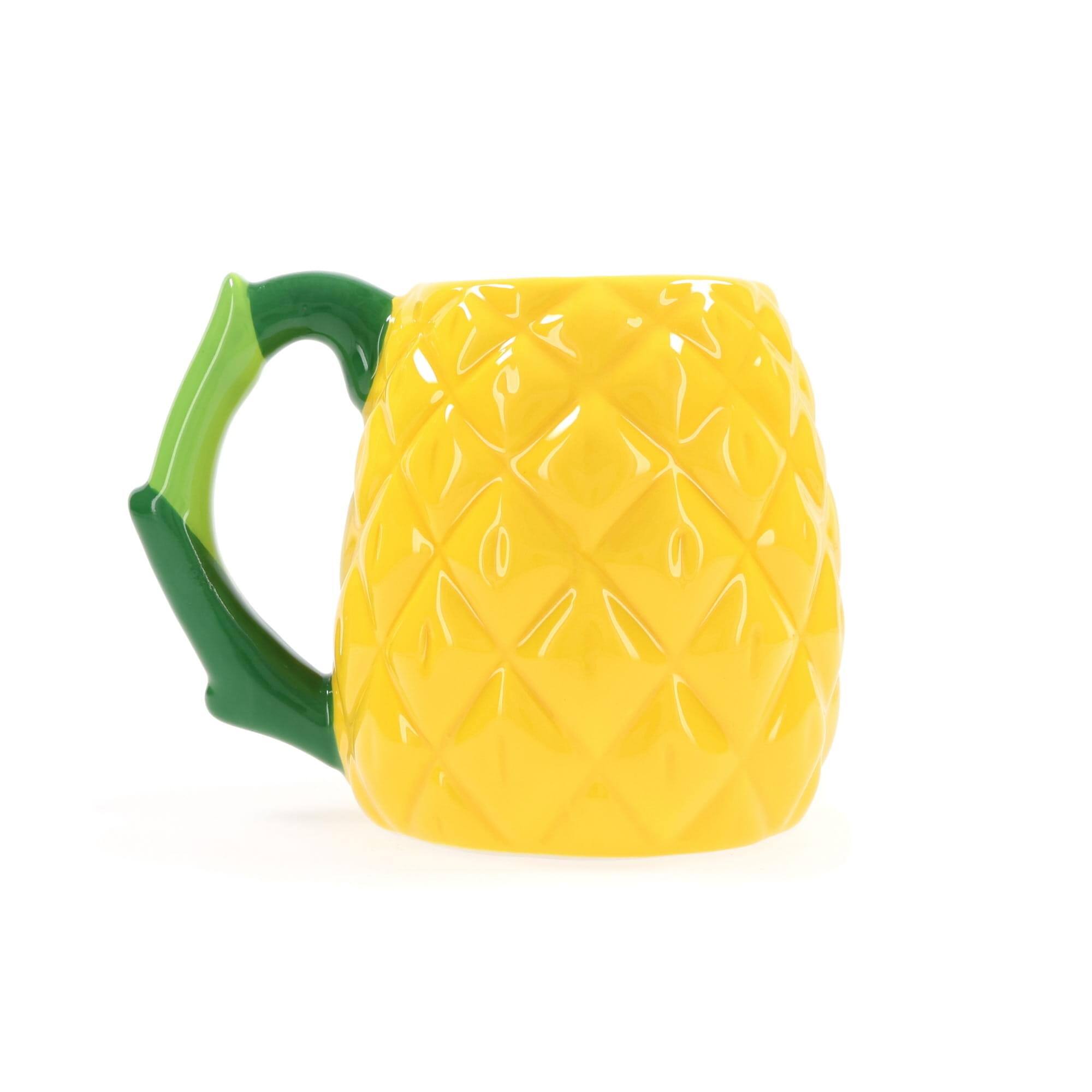 Alt View 10. Silver Buffalo - SpongeBob SquarePants Pineapple House 3D Sculpted Ceramic Mug | Holds 20 Ounces - Yellow.