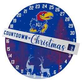 Pegasus - Kansas Jayhawks Countdown to Christmas Wall Sign - Multicolor