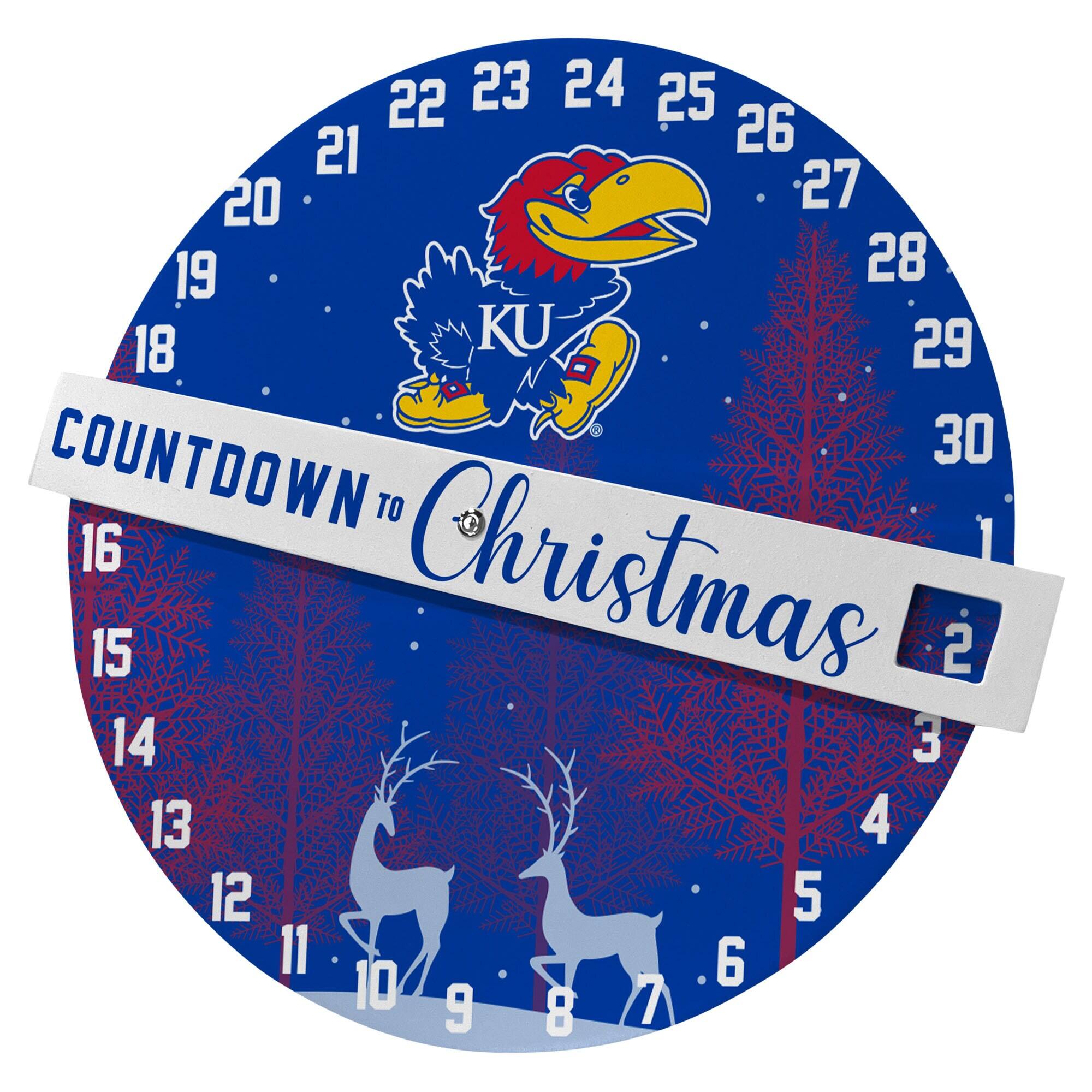 COUNTDOWN TO Christmas

22 23 24 25 26 27 28 29 30

16 15 14 13 12 11 10 9 8 7 6 5 4 3 2 1

KU