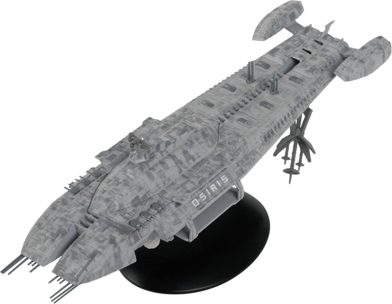 Battlestar Galactica - Modern Blood & Chrome Osiris Die-Cast 10.5" Ship - COLLECTIBLES