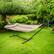 Alt View 8. Sunnydaze - Quilted Hammock with Curved Spreader Bar - Calming Desert.